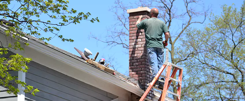 Vinyl and PVC Chimney Flashing Installation in Smyrna, TN